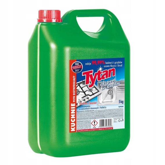 PŁYN DO DEZYNFEKCJI MYCIA KUCHNI TYTAN 5KG