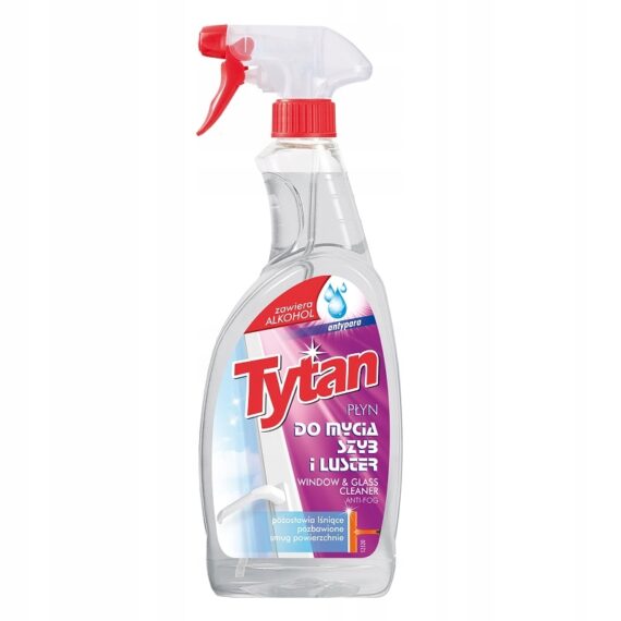 PŁYN DO MYCIA SZYB LUSTER ANTYPARA TYTAN SPRAY 750ml