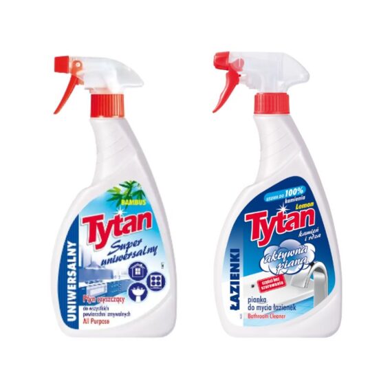 PIANKA DO MYCIA ŁAZIENKI + TYTAN SUPER UNIWERSALNY