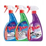 Tytan Spray Zestaw do Kuchni Łazienki 3 x 500ml