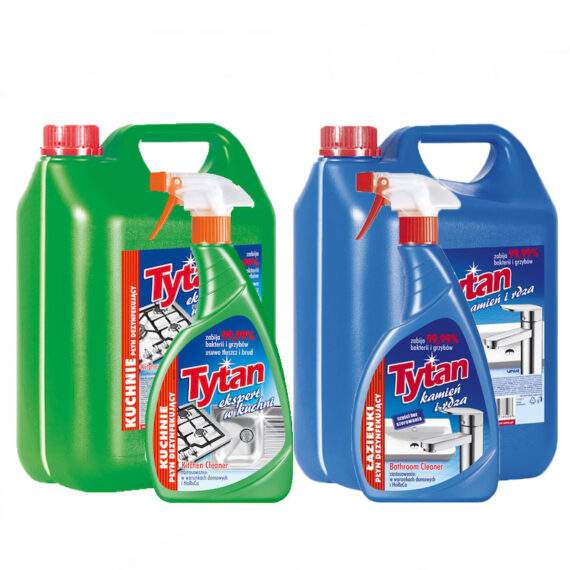 Spray+ kanister DO KUCHNI I ŁAZIENKI DEZYNFEKUJĄCY