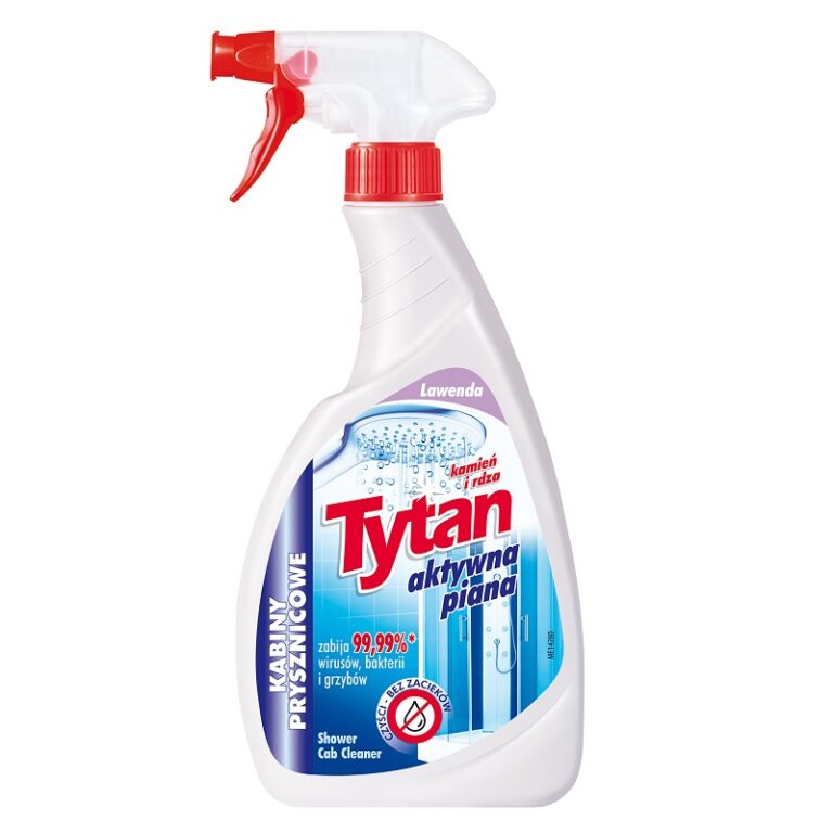 P72000 płyn do mycia i dezynfekcji kabin prysznicwych Tytan spray 500g