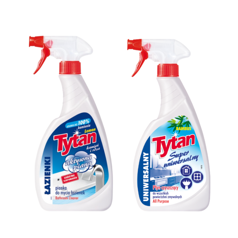 PIANKA DO MYCIA ŁAZIENKI + TYTAN SUPER UNIWERSALNY