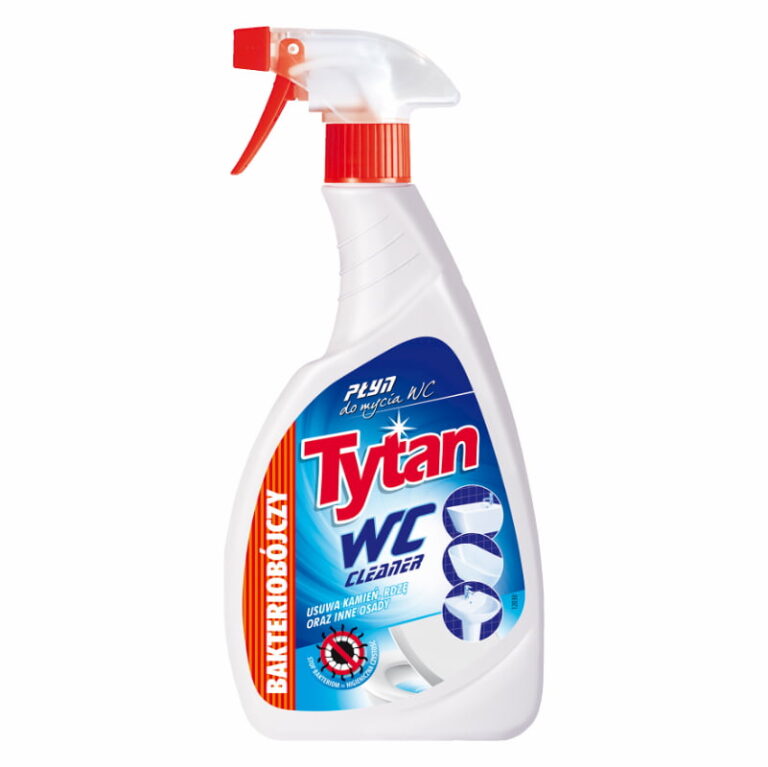 Płyn do mycia WC Tytan bakteriobójczy spray 500g