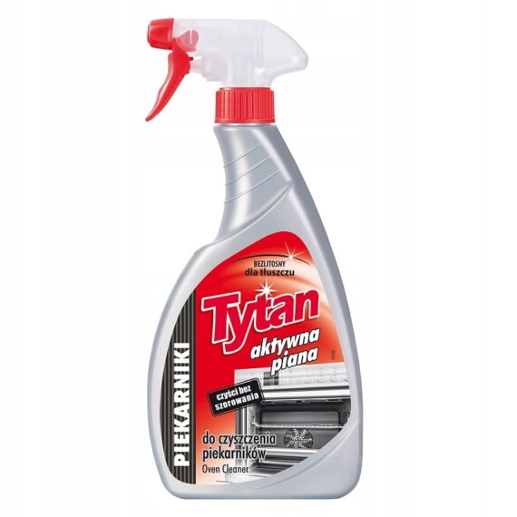 PŁYN DO CZYSZCZENIA PIEKARNIKÓW TYTAN SPRAY 500G
