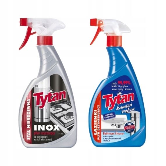 Tytan Płyn do Stali Nierdzewnej INOX + Łazienki