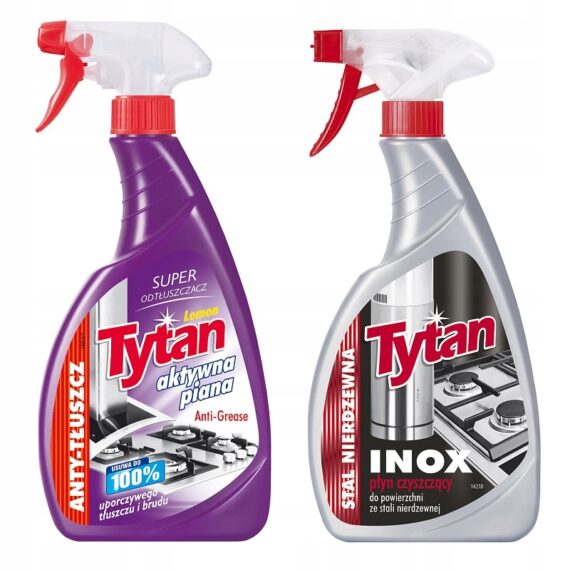 Tytan do Stali Nierdzewnej INOX + Odtłuszczacz