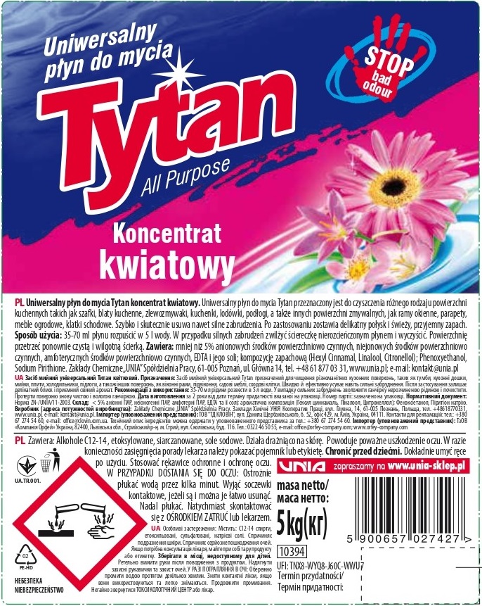 Tytan super zestaw na wiosenne porządki
