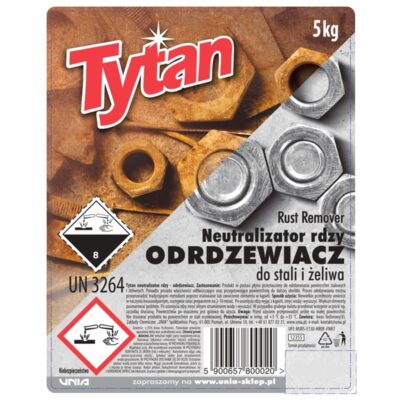 Odrdzewiacz do stali i żeliwa Tytan 5kg