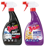 Pianka do mycia łazienek Tytan anty kamień spray 500 g + Tytan anty tłuszcz spray 500 g