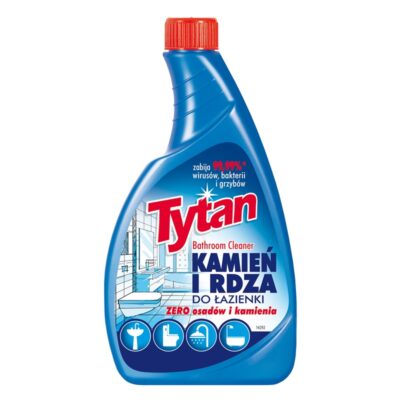 PŁYN DO ŁAZIENEK TYTAN KAMIEŃ, RDZA 500G ZAPAS