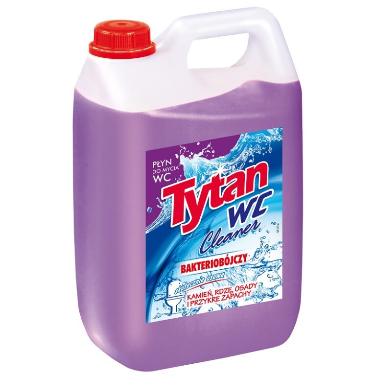 Płyn do mycia WC Tytan bakteriobójczy fioletowy 5,0kg sklep