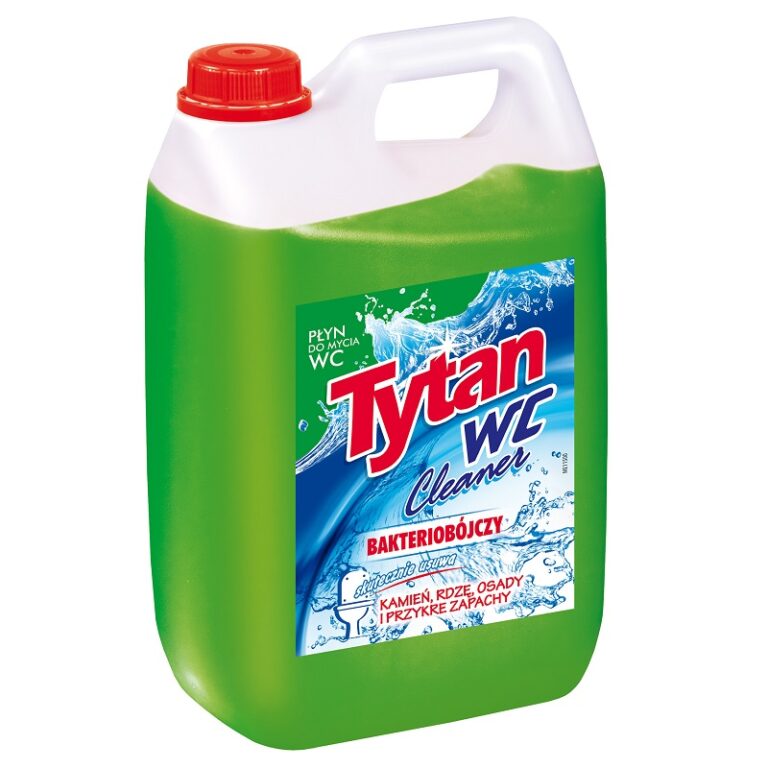 Płyn do mycia WC Tytan bakteriobójczy zielony 5,0kg sklep