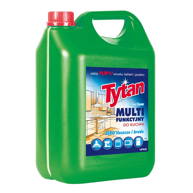 Produkt Płyn do czyszczenia i dezynfekcji kuchni Tytan multi funkcyjny 5 kg