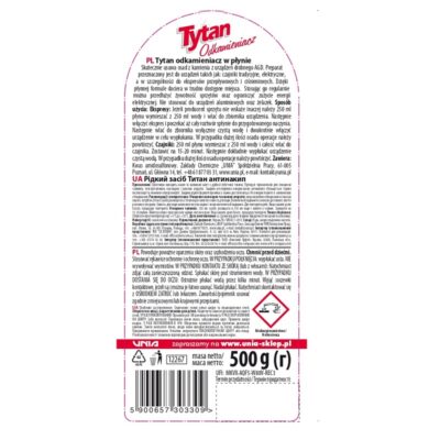 TYTAN ODKAMIENIACZ DO EKSPRESU UNIWERSALNY 500G
