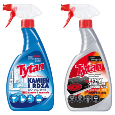 Tytan SPRAY DO ŁAZIENEK + PŁYT CERAMICZNYCH