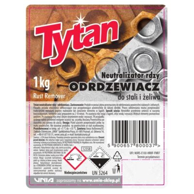 Tytan neutralizator rdzy - odrdzewiacz 1 kg