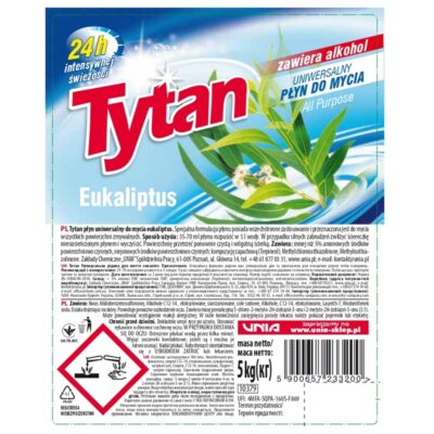 Tytan płyn uniwersalny do mycia eukaliptus 5 kg