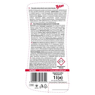 Tytan płyn uniwersalny do mycia świeża limonka 1 l