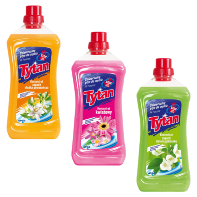 Tytan płyn uniwersalny koncentrat MEGA ZESTAW 3x1l