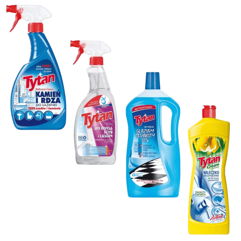 Produkt Tytan zestaw do sprzątania łazienki