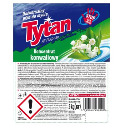 Uniwersalny płyn do mycia konwaliowy Tytan koncentrat 5 kg
