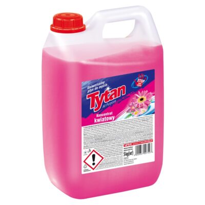Uniwersalny płyn do mycia kwiatowy Tytan koncentrat 5 kg