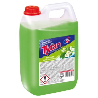 Uniwersalny płyn do mycia zielone jabłuszko Tytan koncentrat 5 kg