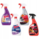 Tytan MIX 4xSPRAY Grill Piekarnik Tłuszcz Kamień