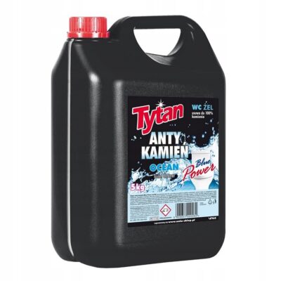 Żel do mycia WC Tytan ANTY KAMIEŃ ocean 5kg MEGA SKUTECZNY