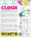 3 x Cleox kapsułki do prania uniwersalne 3 komorowe 50 kapsułek MEGA JAKOŚĆ