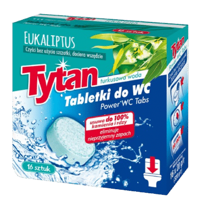 Tabletki do WC Tytan Power Tabs 16szt