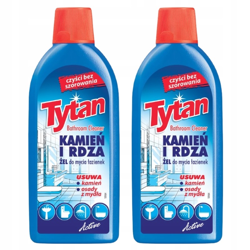 Produkt 2 x Mocny żel do łazienki – usuwa kamień i rdzę 500 g Tytan