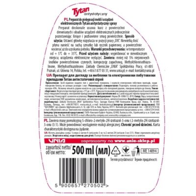 Środek do czyszczenia i pielęgnacji mebli drewna elektroniki 500g