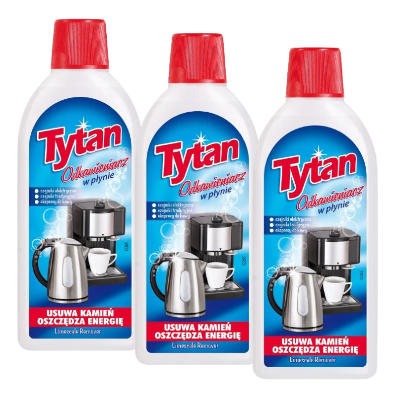 Produkt 3 x Tytan odkamieniacz w płynie 500 g