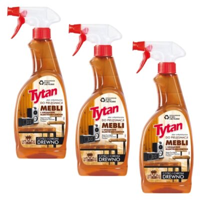 3 x preparat do czyszczenia i pielęgnacji mebli drewna elektroniki 500g