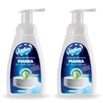 2 x Pianka do mycia naczyń o skoncentrowanej formule i zapachu świeżego ogórka 300 g