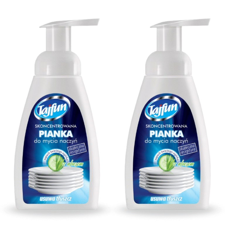 2 x Pianka do mycia naczyń o skoncentrowanej formule i zapachu świeżego ogórka 300 g