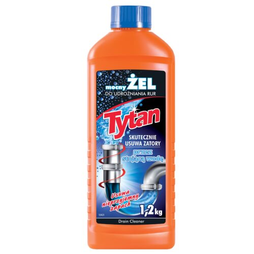 Żel do udrożniania rur TYTAN 1,2 kg